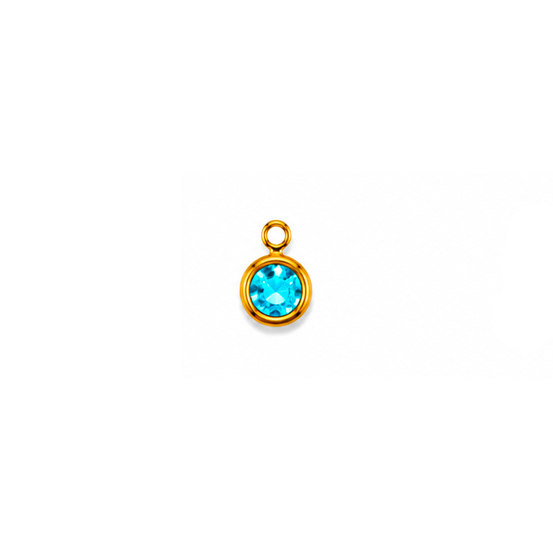 Birthstone Décembre - Bleu Clair