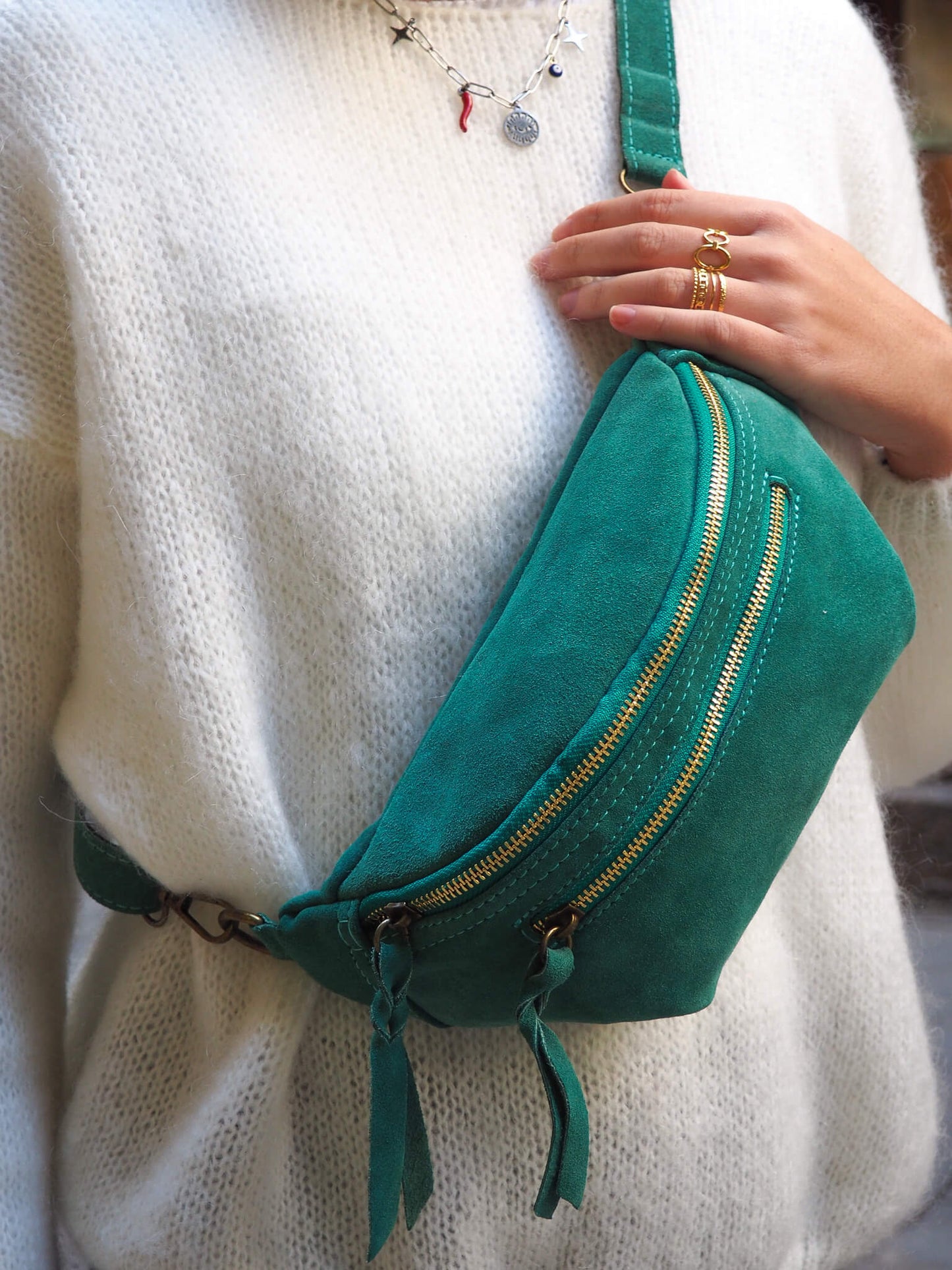 Zoe Green Fanny Pack