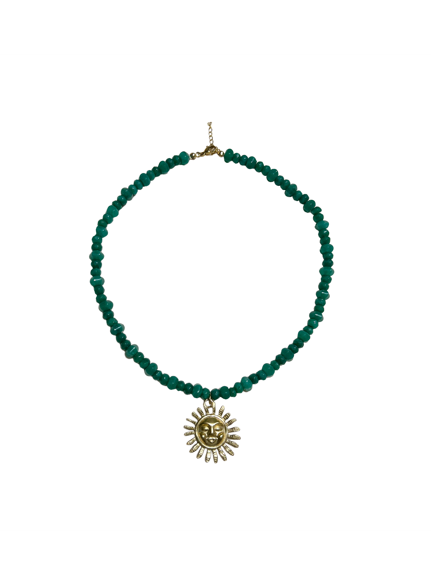 Collar "Sol verde"