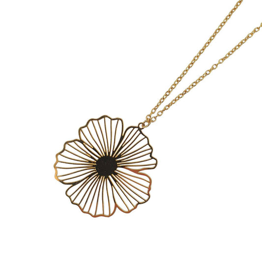 Collier Daisy en Acier Inoxydable