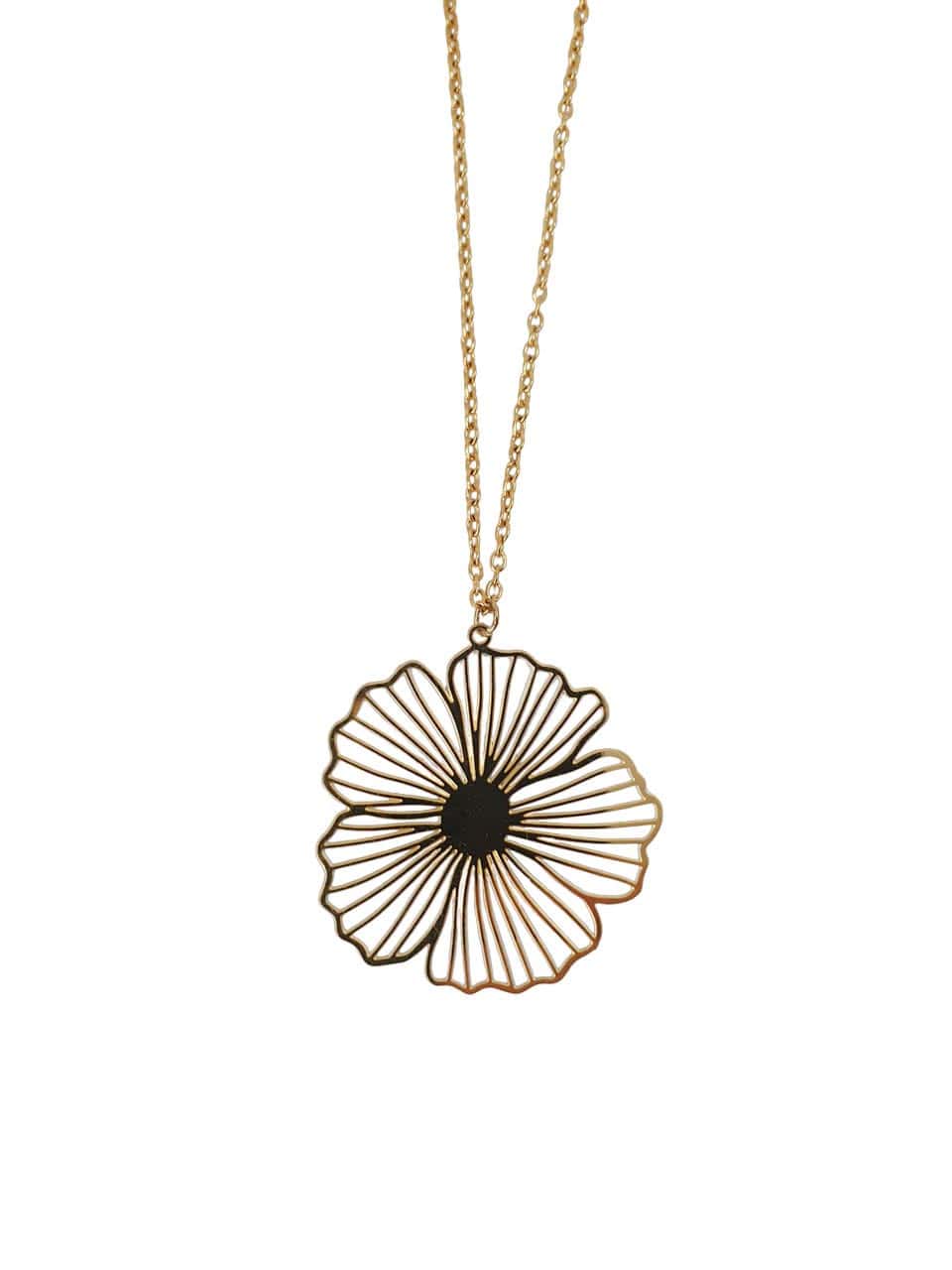 Daisy Stainless Steel Necklace