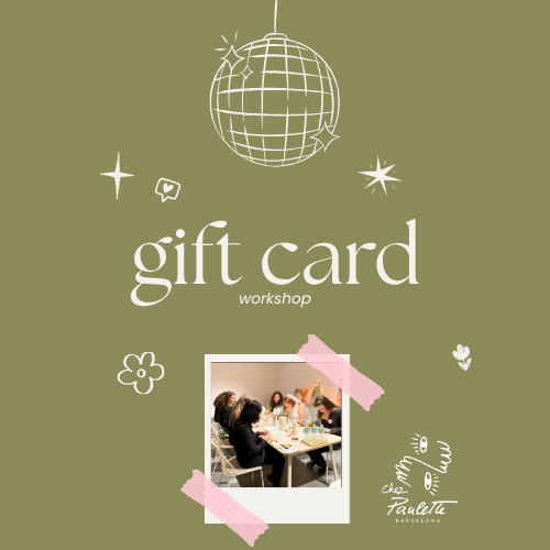 Tarjeta regalo workshop (FECHA A RESERVAR)