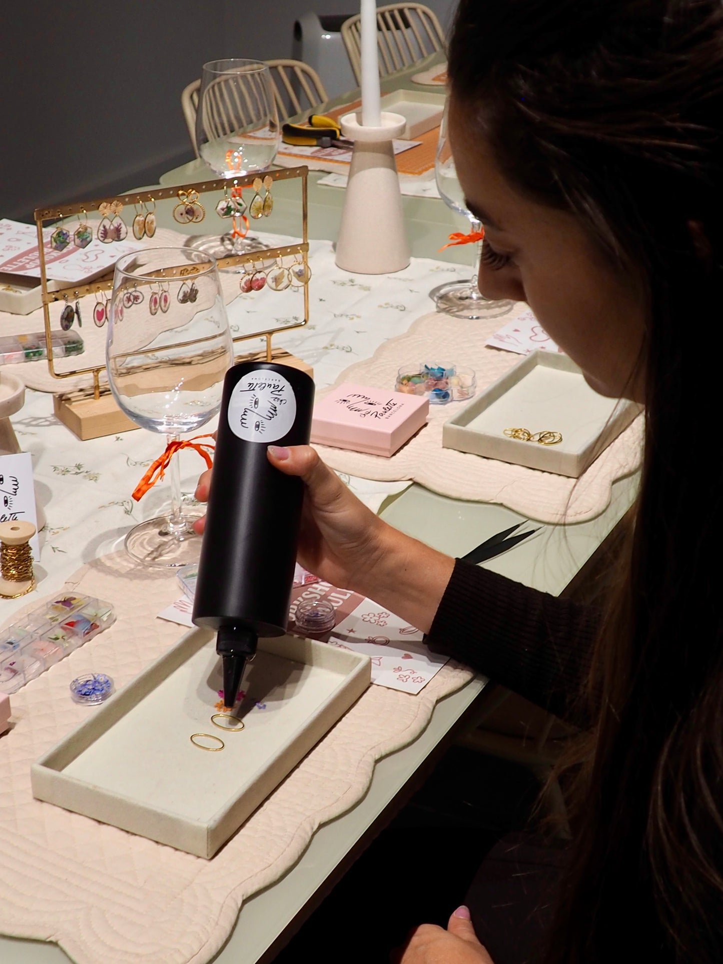 Atelier de résines botaniques