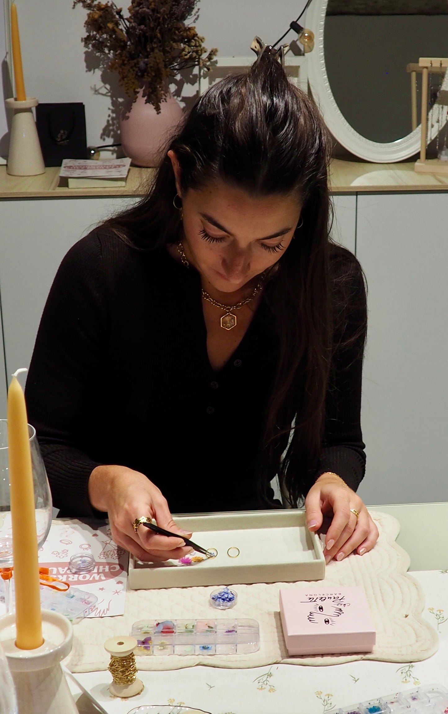 Atelier de résines botaniques