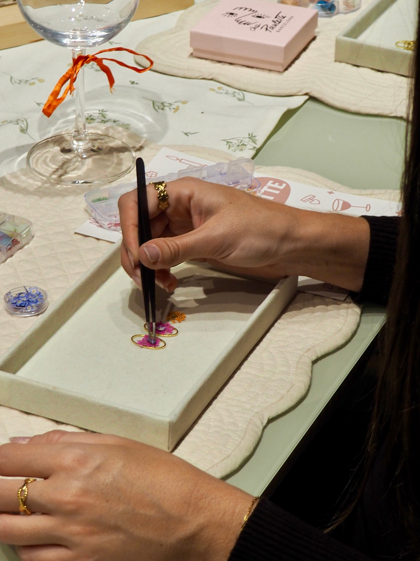 Atelier de résines botaniques