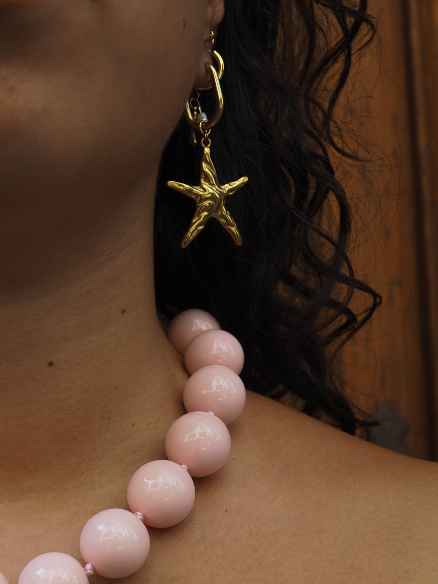 Boucles d'oreilles étoile