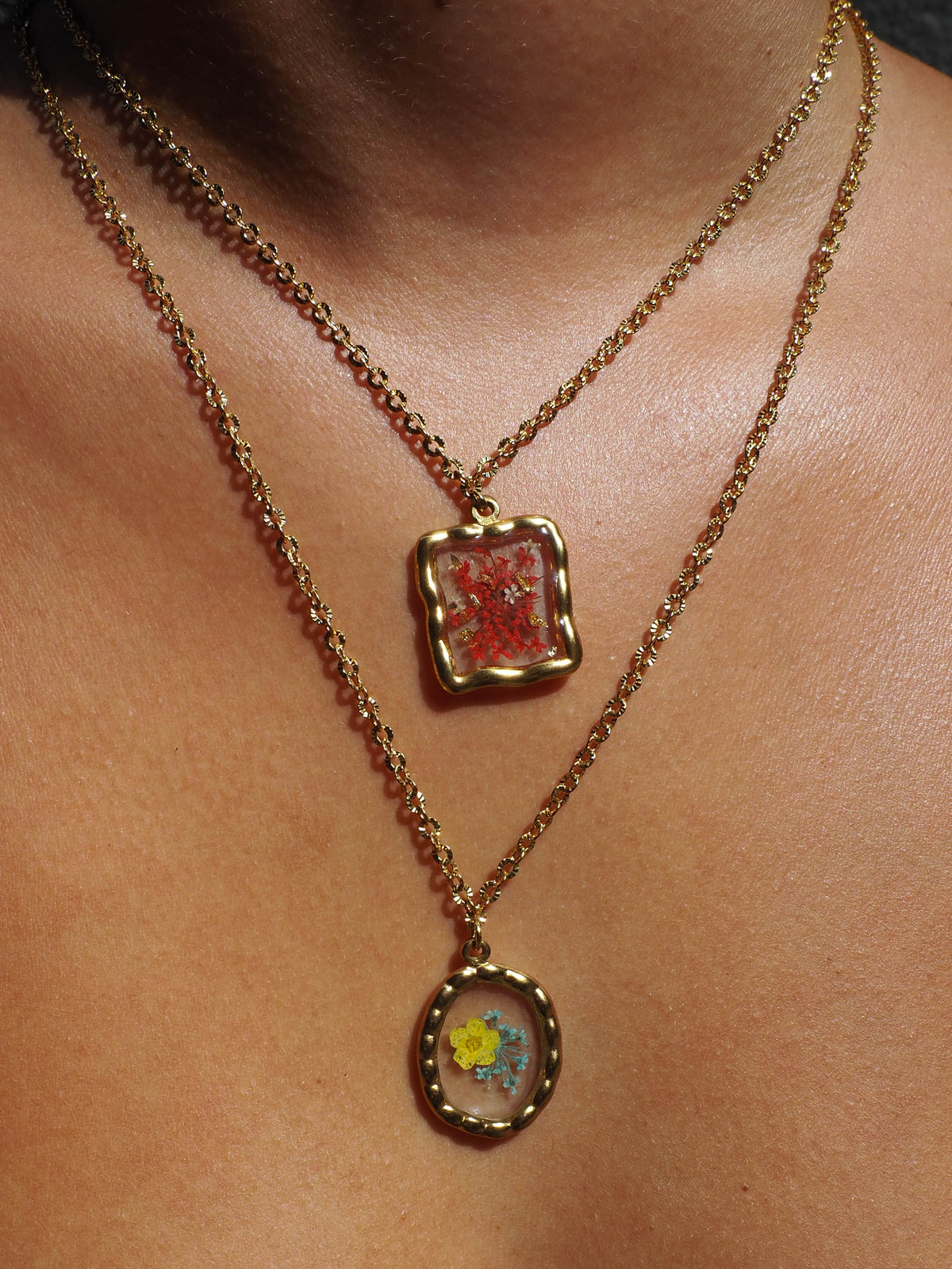 Collar Resina botanica