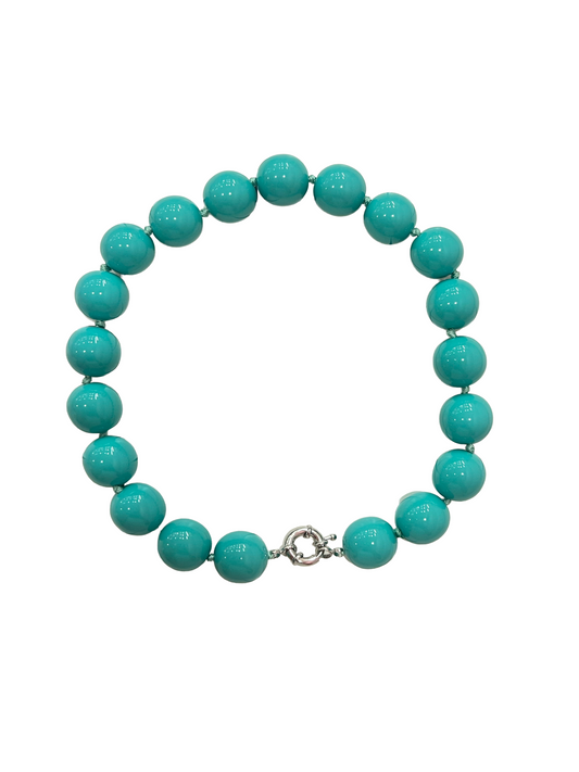 Short pearl necklace - Light colors
