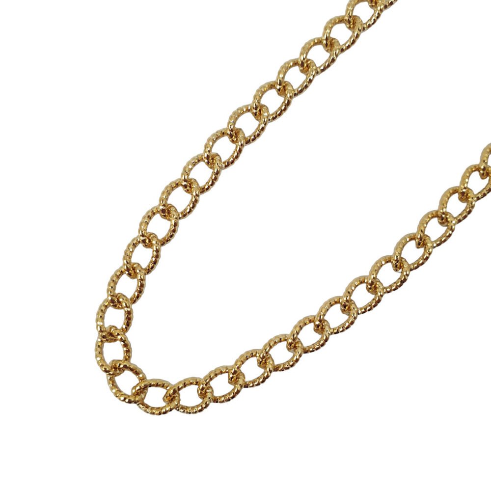 bijoux femme barcelone acier inoxydable laiton plaqué or doré fait main collier délicat jolie chaine grosse épaisse